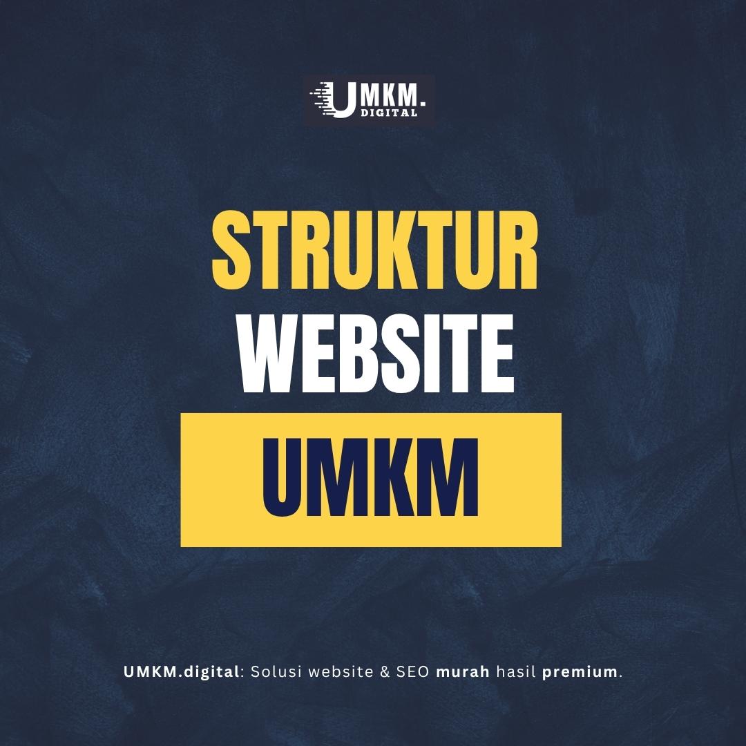 Struktur Website UMKM